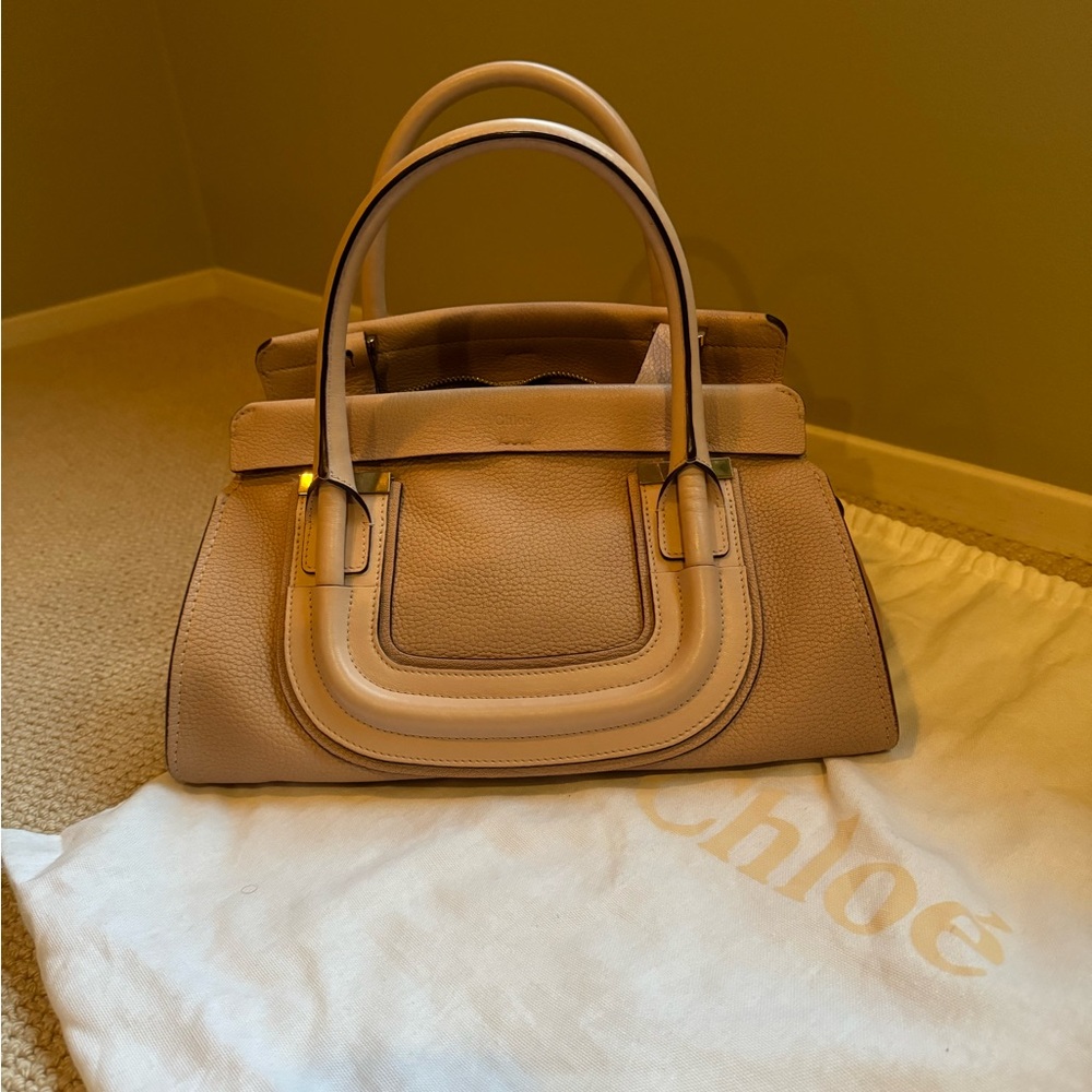 Chloe Everston leather shoulder bag